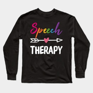 Speech Therapy Long Sleeve T-Shirt